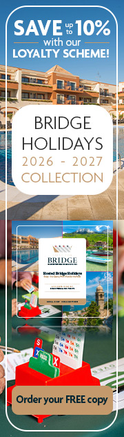 Save up to 10% with our loyalty scheme - Bridge Holidays - 2026 & 2027 Collection - Order your free copy